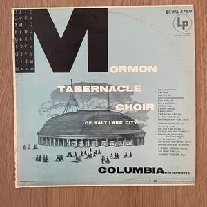 Vintage Mormon Tabernacle Choir Vinyl Record